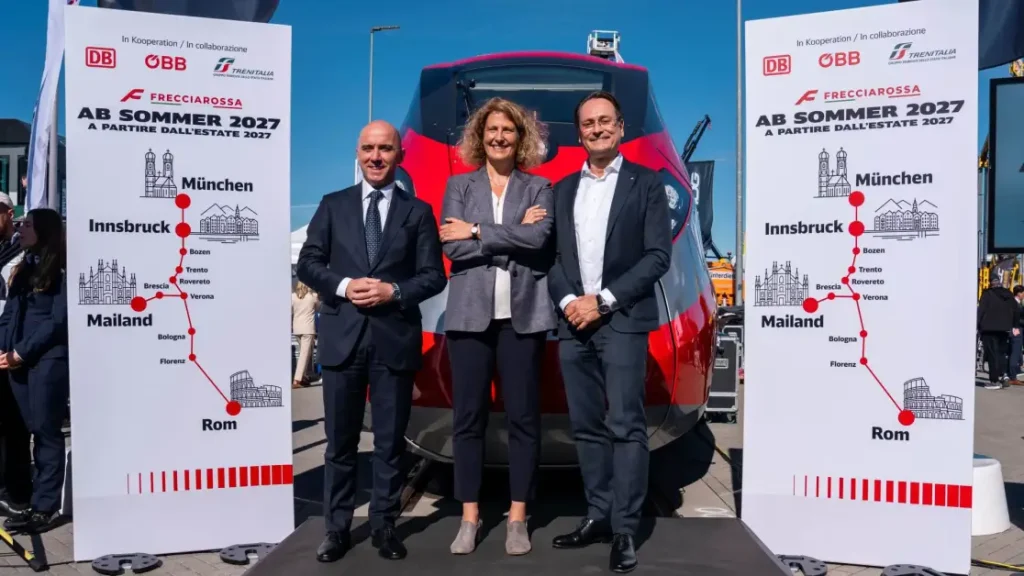 Trenitalia, al via nell’estate 2027 i collegamenti Frecciarossa per Monaco di Baviera