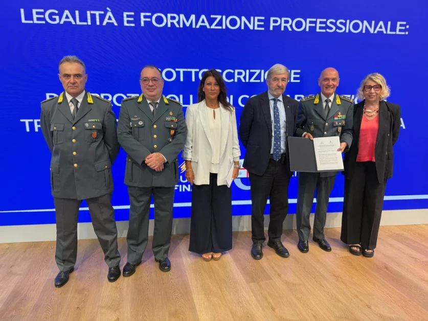 Intesa tra Regione Liguria e Comando regionale della Guardia di Finanza per la formazione professionale dei militari