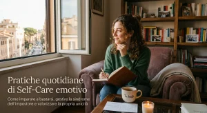 Pratiche quotidiane di Self-Care emotivo: Come imparare a bastarsi, gestire la sindrome dell’impostore e valorizzare la propria unicità