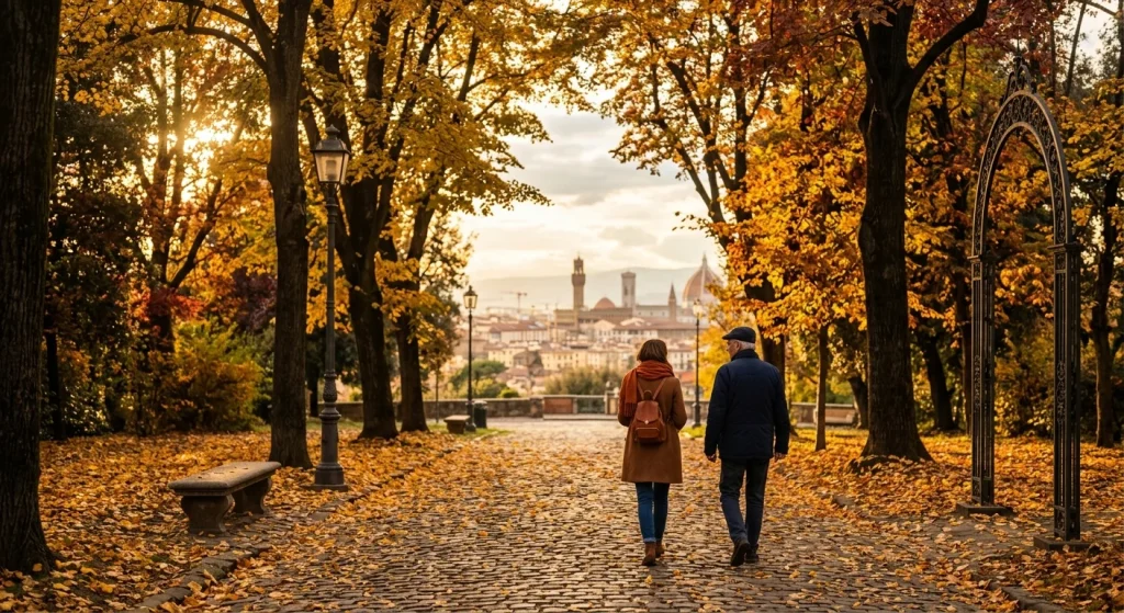 Passeggiate d’oro: dove trovare i colori più belli della tua città