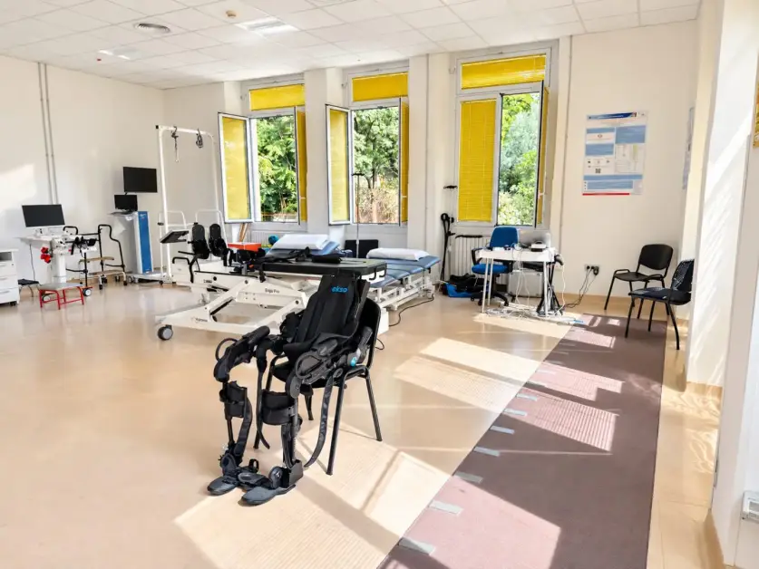 Al San Martino di Genova una palestra robotica per la riabilitazione