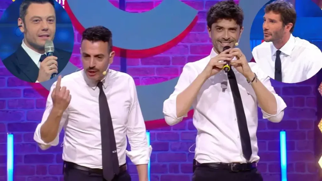 Gigi e Ross sorprendono con reazioni esilaranti alle imitazioni di Tiziano Ferro e De Martino