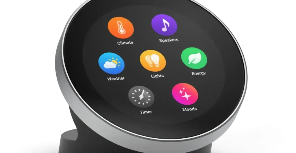 Controllore smart Homey Portal a 9 per gestire casa con un tap.