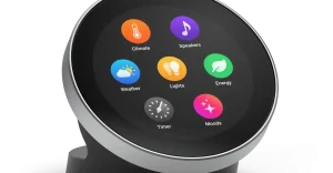 Controllore smart Homey Portal a 9 per gestire casa con un tap.