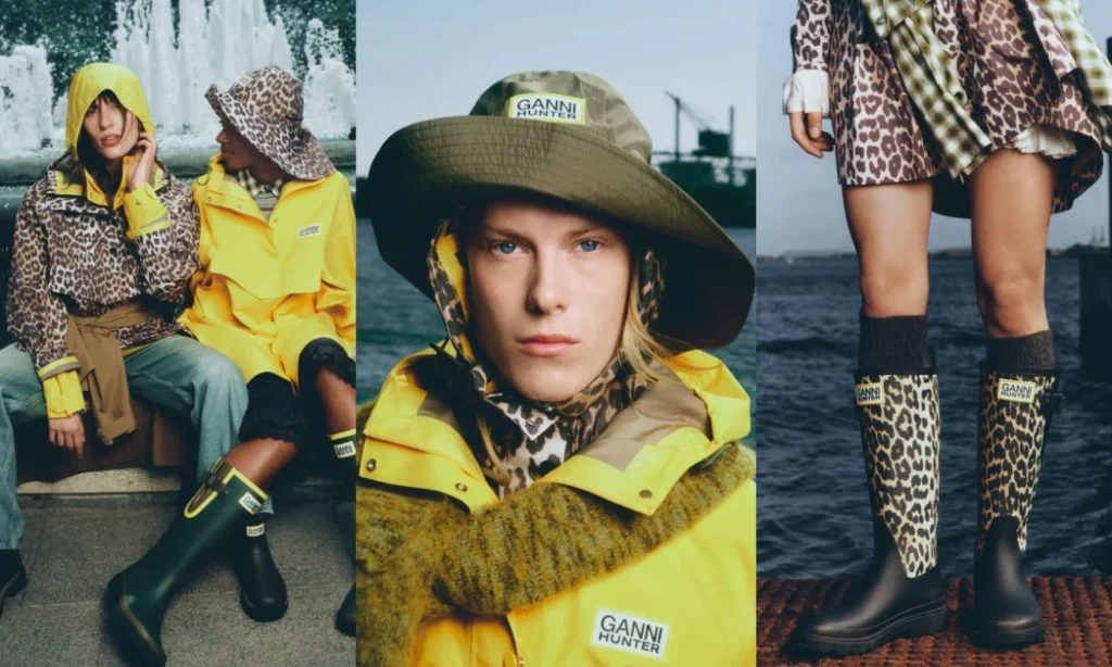 Ganni X Hunter: Stylish Rainy Day Essentials for Your Wardrobe