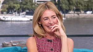 Cat Deeley’s stunning pomegranate red co-ord by ME+EM: The perfect September style inspiration