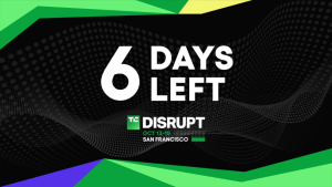 6 giorni per avanzare alla conferenza Disrupt 2026: preparati ora!