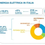 Terna: ad agosto consumi elettrici record, +16,5% il dato mensile più alto mai registrato