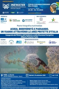 Inaugurazione mostra “Acqua, biodiversità e paesaggio” a Roma da parte del ministro Pichetto Fratin