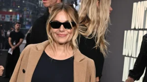Sienna Miller’s Timeless Camel Coat: A Fall Staple Since 2015