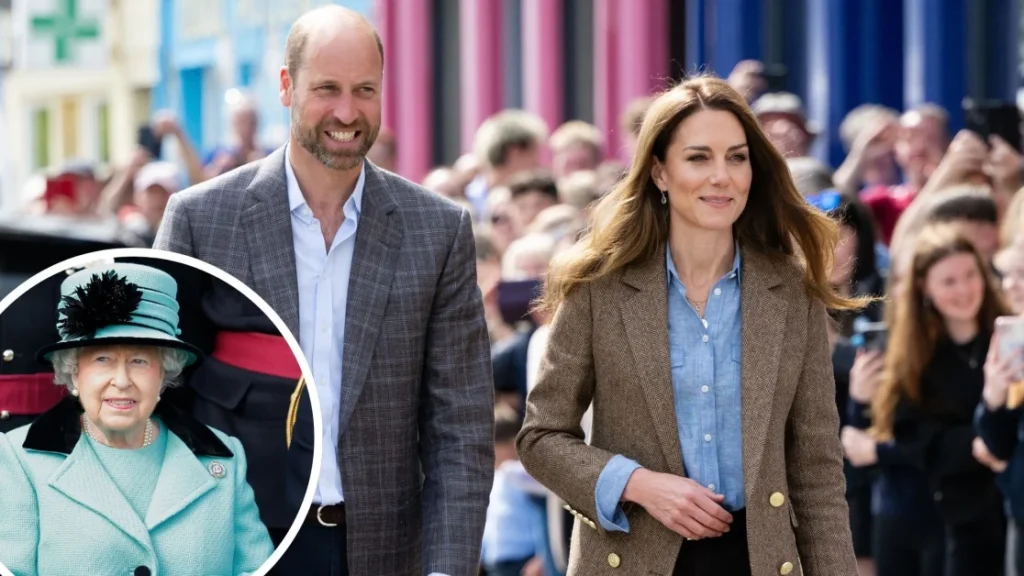 La Regina Elisabetta autorizzò il Principe William a infrangere le regole con Kate Middleton dopo il loro legame si approfondì. 

Titolo: “La Regina concede a William di ‘trasgredire’ con Kate dopo il loro amore si intensifica”