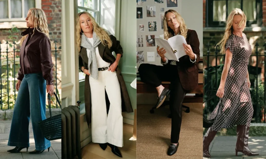 Victoria Smurfit’s Mint Velvet: Autumn Styling Masterclass with Luxe Suede and Glamorous Leather Boots.