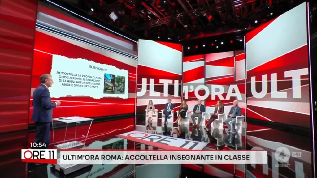 Attentato a Roma: 13enne accoltella insegnante a scuola, spray e coltello coinvolti. UltimeNotizieFlash.