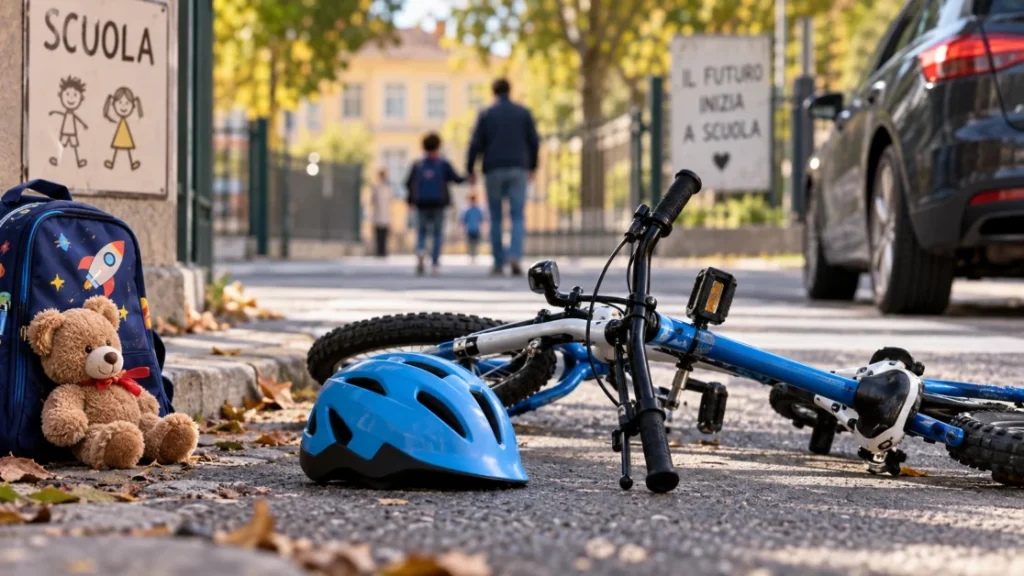 Tragedia a Torino: bambino di 7 anni muore investito in bici andando a scuola con il papà