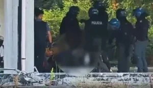 Sgomberato a Roma lo stabile di Via Tallone, Meloni “Continua il lavoro per riportare la legalità” / Video