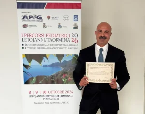 Palermo, premiati pediatra Giovanni Muscolino e la Neonatologia di Villa Serena