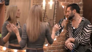 Federica Morello e Alex Belli: affiatamento in crescita tra chiacchiere e gossip al Grande Fratello Vip.