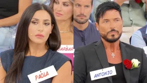 Uomini e Donne: Paola lascia Antonio, lui si consola in un attimo.