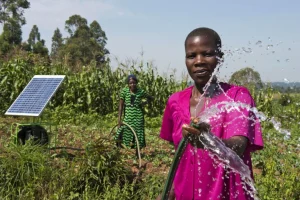 Transizione giusta per le donne del Kenya: politiche robuste ma ancora elusive. Titolo: “Kenya: la transizione giusta per le donne rimane difficile nonostante politiche robuste”.
