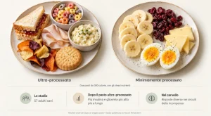 Effetti sul corpo: cibi freschi vs ultra-processati nella dieta, oltre le calorie