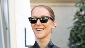 Celine Dion: Leather on Leather, Autumn’s Stylish Alternative to Double Denim