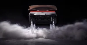 Il Tesla Roadster volò, guidò capovolto e raggiunse 60mph in un secondo. 
“La performance eccezionale del Tesla Roadster: volo, guida capovolto e velocità record!”
