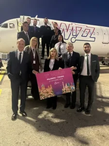Inaugurato il collegamento diretto tra Palermo e Tirana con Wizz Air