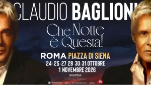 Claudio Baglioni a Roma, 7 concerti imperdibili a Piazza di Siena: CHE NOTTE È QUESTA!