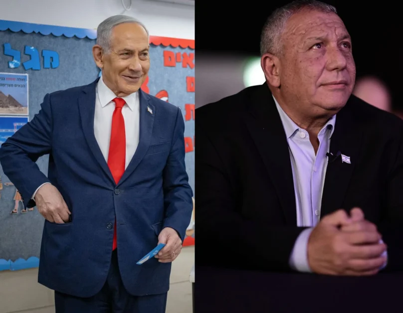 Risultati definitivi in Israele: 53 seggi per Netanyahu, 48 per l’opposizione guidata da Eisenkot. Partiti arabi a 19