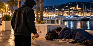 Aggressione choc a Sanremo: ragazzino di 13 anni incendia clochard per rubargli lo zaino